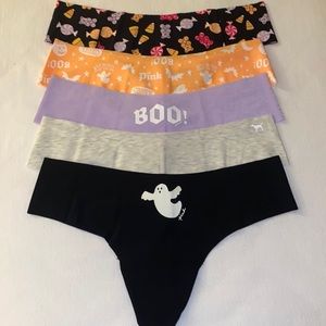 Victoria’s Secret PINK Halloween No-Show Thongs Pack